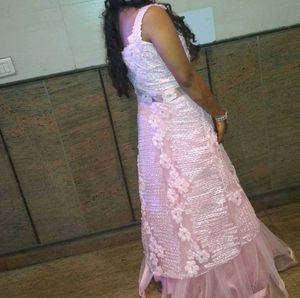 Pink Ethnic Gown