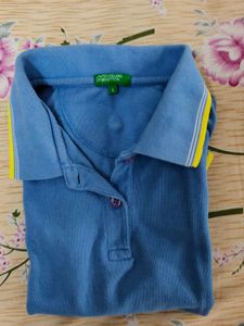 Blue Polo T-Shirt