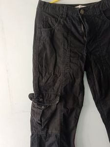 Zara Black Cargo