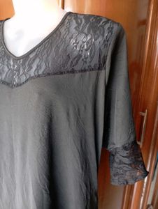Elegant Black Lace Top