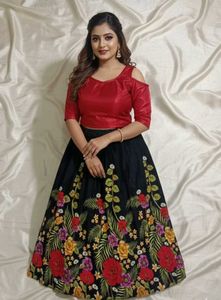 Floral Lehenga Choli Set