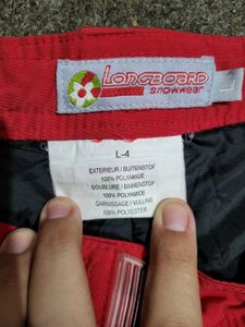 Red Casual Pants
