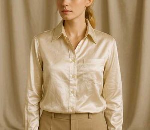 Unisex Silk Shirt ( Luxurious &amp; Lightweight)