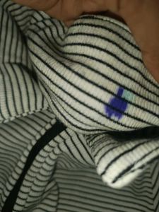 ZARA front open tshirt