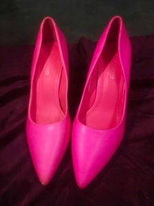 Pink Pointed Heels