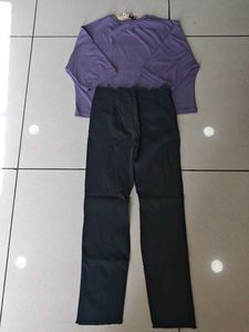 Fun Graphic Tee &amp; Pants Set