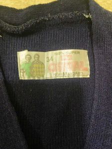 Classic Navy Blue Cardigan