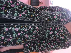 Floral Embroidered Gown