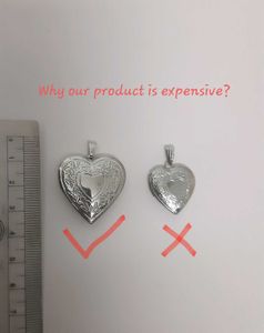 BIG Opening Heart Memory Necklace