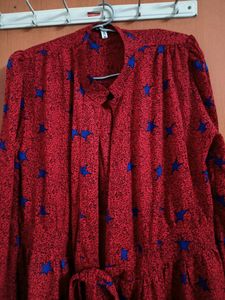 Red Ethenic shrug