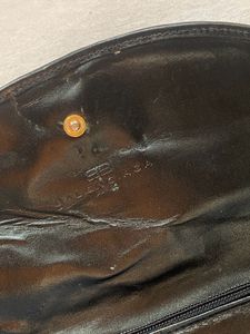 Balenciaga Elegant Black Clutch