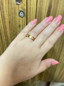 Cartier Anti Tarnish Ring And Earrings