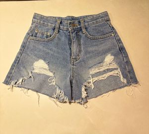 Denim shorts