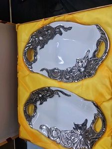 Decorative Serving Plates (Set of 2)