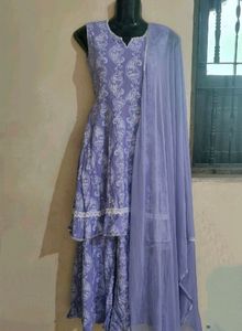 Lavender  Sarara Kurta Set