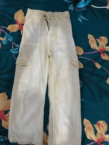 Yellow Faded Denim