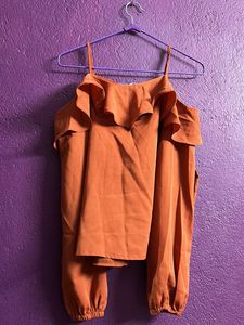 Shoulder Cut Top For Women 😍