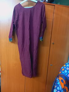 New Burgandy Kurti (XXL size)