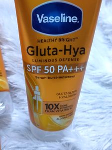 Vaseline SPF 50 PA+++ Serum-brust-Sunscreen