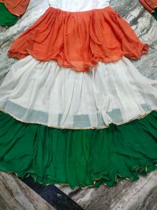 Indian Flag Dress Tiranga
