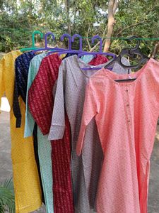 Colorful Kurtas