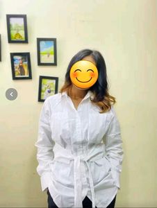 Timeless Elegance  White Formal Shirt