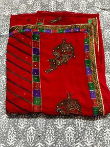 Elegant Lilac Silk Saree 2