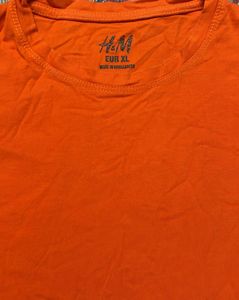 Orange Crop Top For Women