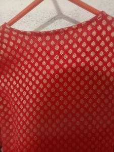 Biba Red Ethnic Tunic
