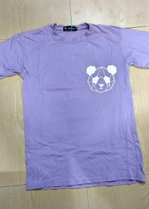 Purple Oversized T-shirt