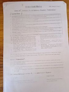 Class 10th Social Science Notes