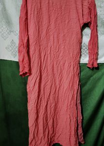 Peach Color Kurta