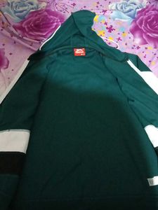 Green Graphic Hoodie