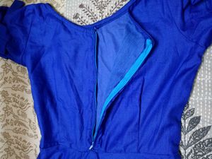 Royal Blue Midi Frock