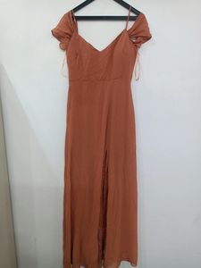 Front Slit Gown
