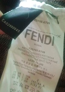 Authentic Fendi Knit Dress