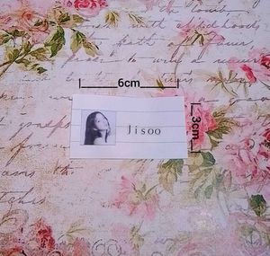 Handmade Name Cards (CUSTOMIZABLE ANY-4 BTS+BP)