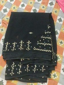 Black Saree 🖤