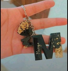 Personalized Resin Keychain