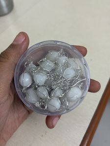 White Stone Pendants