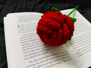 Crochet Rose Decoration