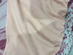 Peach Bodycon Dress
