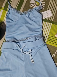 Pretty Pastel Blue Coord Set