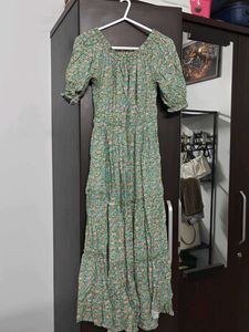 Floral Tiered Maxi Dress
