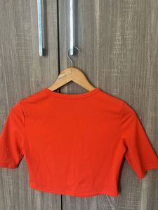 Orange Flared Co Ords