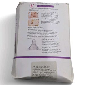 Manual Breast Pump Massage Suction Baby Feeding