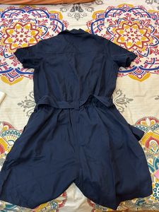 Lee Cooper Navy Blue Playsuit