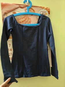 BLUE TOP FULL SLEEVES