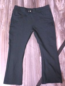 Bootcut Pants - Dark Green