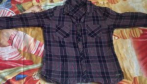 Plaid Button-Down Shirt